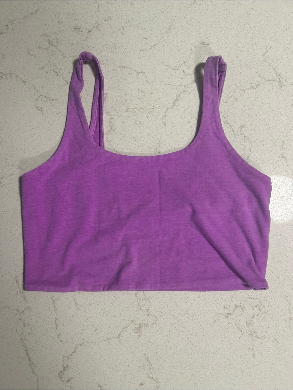 wild fable Purple Cropped Tank with Thin Straps